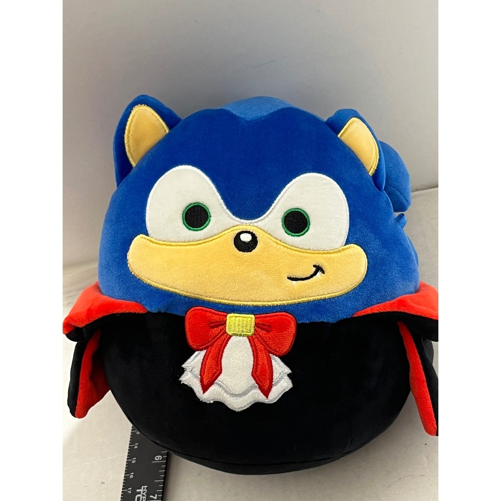 Squishmallows Sonic the Hedgehog Vampire Halloween Plush 8 Inch SEGA Jazwares